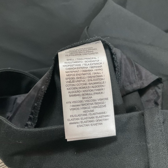 Lauren Ralph Lauren Womens 22W Plus Size Stretch Cotton Shorts Black NWT - Picture 6 of 8